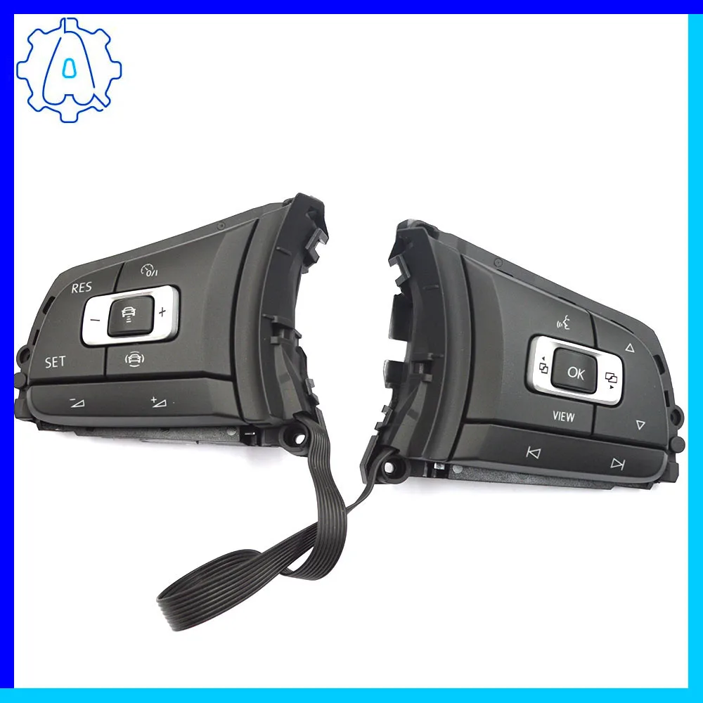 

ACC multifunction steering wheel button for VW Arteon Golf 7 MK7 Jetta MK7 T-Roc Passat B8 variant 5G0 959 442 AE 5G0959442AE