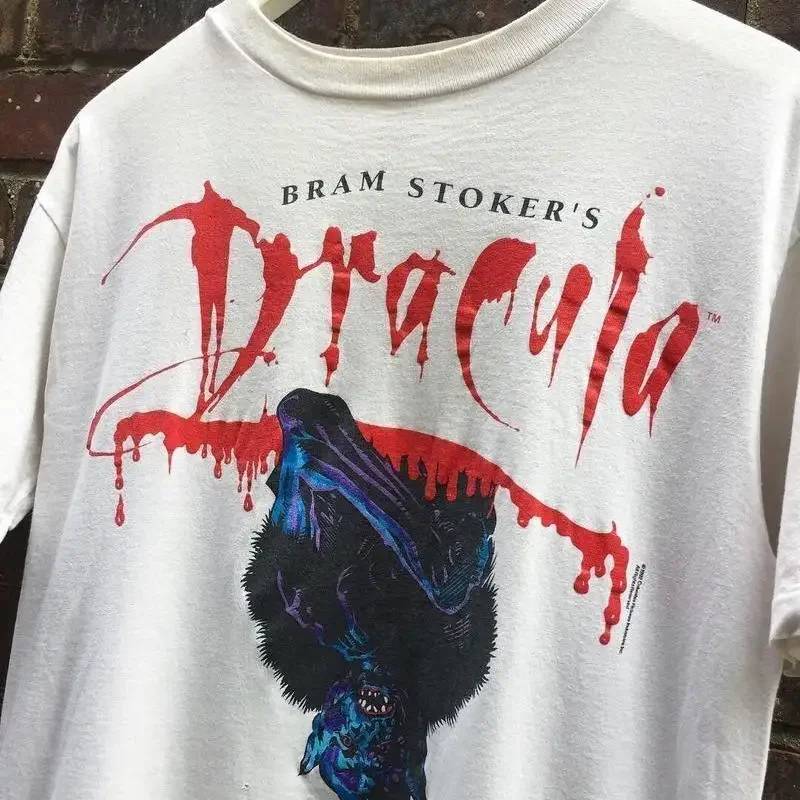 Dracula Bram Stoker Horror short sleeve T shirt Reprint NH1377