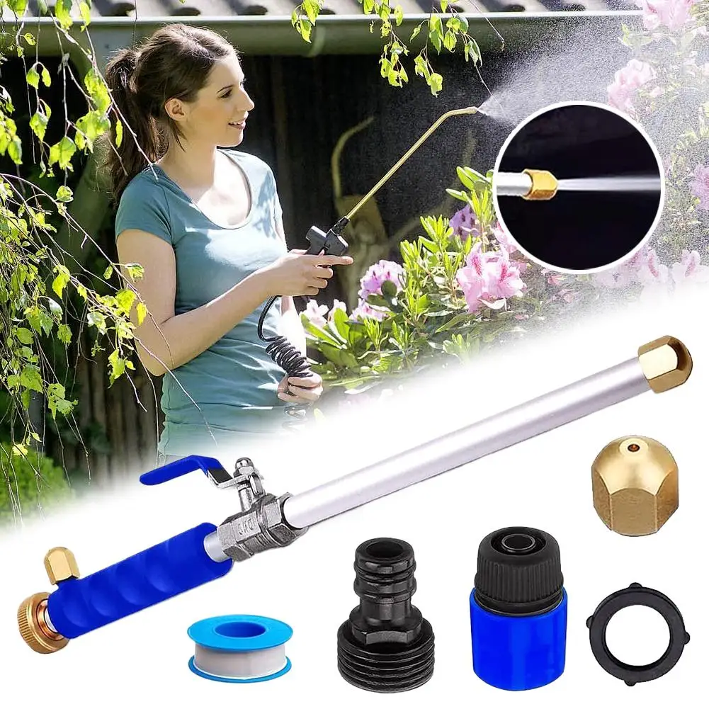High Pressure Washer Wand Set, Car Wash Water Gun with 2 Nozzles, Cleaning Sprayer for Home Garden, Patio, Vehicle Maintenance