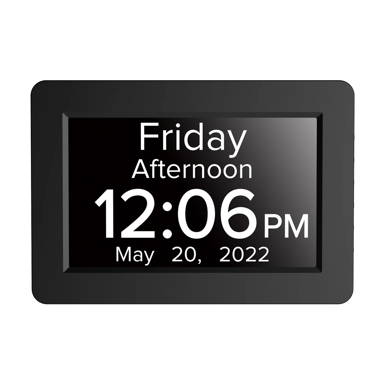 8-inch-led-backlight-with-eight-language-and-medicine-reminder-calendar-clock-talking-clocks-for-dementia-patients