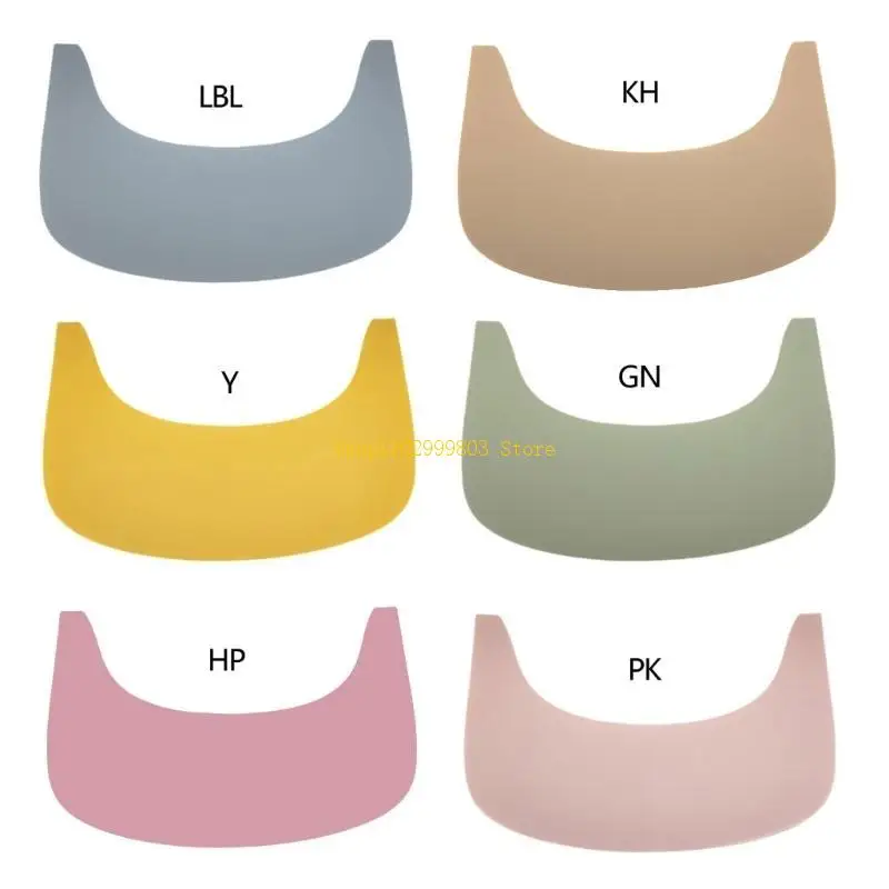 

High Chair Placemat for Baby High Chair BPA Dishwasher Safe Silicone Placemats Finger Foods Placemat for Toddler J0MF