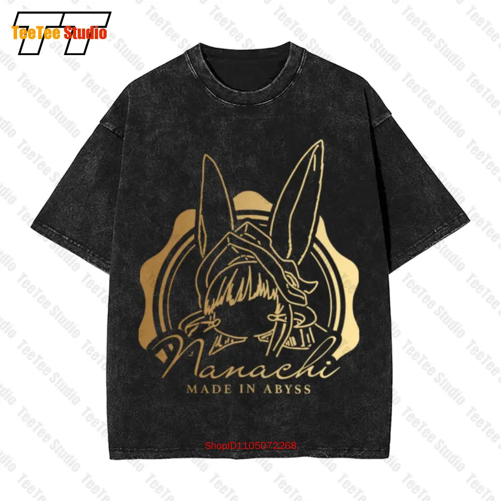 Camiseta vintage de gran tamaño Made In Abyss Nanachi talla Xl oro cielo