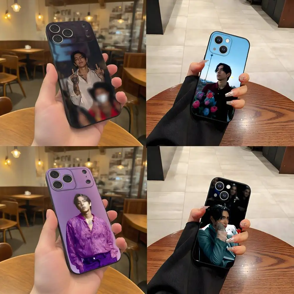 

DPR Ian Singer C-Christian Y-Yu Wear-resistant Phone Case For iPhone 17,16,15,14,13,12,11,Pro,Max,Plus Black Soft Cover