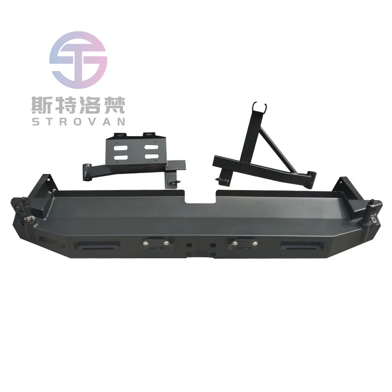 

Новый задний бампер-кенгурятник STLF 2019+ для Toyota 4Runner с вырезами под противотуманные фары и креплениями в комплекте