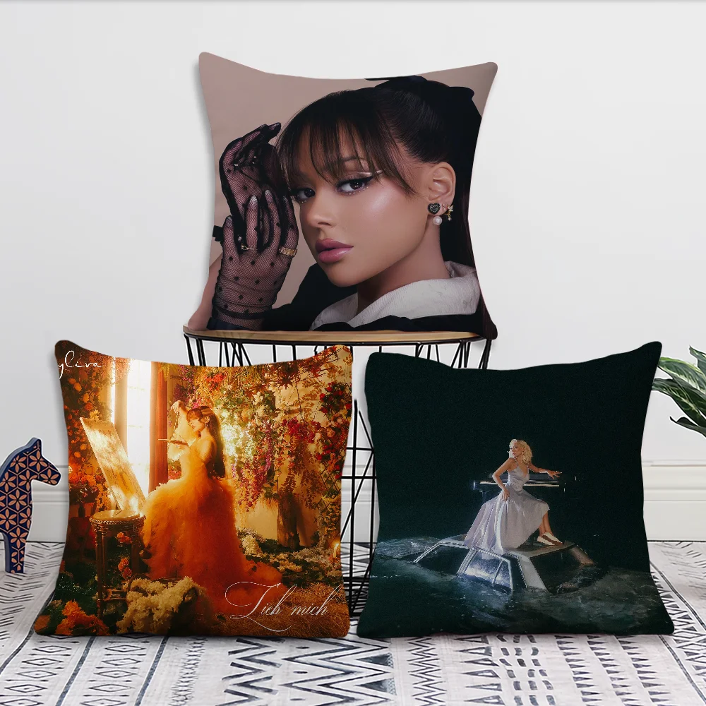 Ayliva Cool Singer Tour 2024 Pillow Case Sofa Living Room Bedroom Headboard Backrest Cushion Square Cushion Nap Time