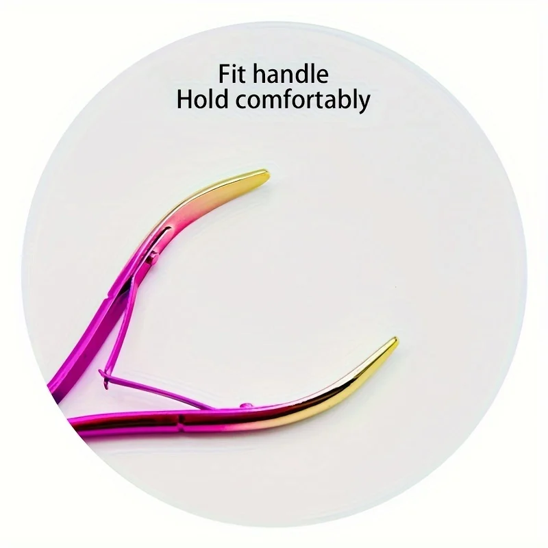 1개 스테인리스 스틸 발톱깎이 직선형 블레이드 내성발톱 및 두꺼운 손톱용 날카로운 끝부분 각질 제거기, 매니큐어 페디큐어