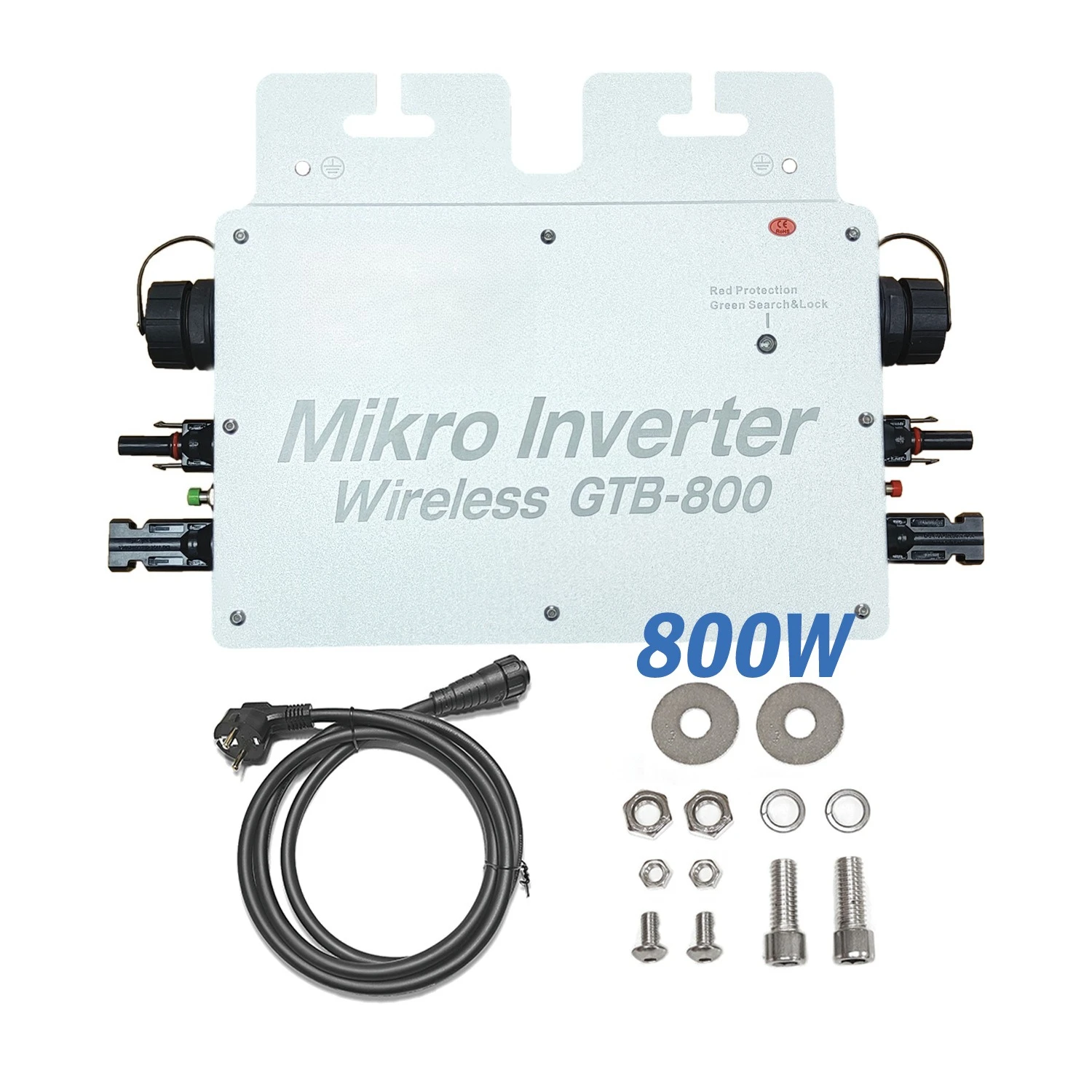 G-T-B800W 800W Solar Grid Tie Micro Inverter with Bluetooth APP Control for Home PV System