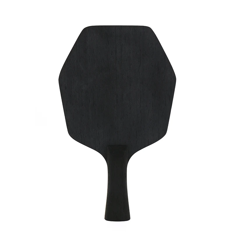 

high-end full wood plus carbon fiber unique shape hexagon offensive professional table tennis blades
