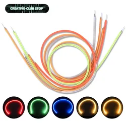 DC12V 300mm Soft LED Filament 2200K 2700K Red Green Blue Edison Bulb LED Diodes Flexible Filament DIY Christmas Decorative Lamp