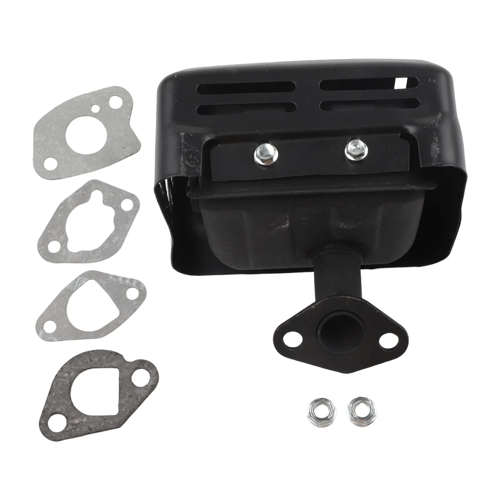 Robust Lawn Mower Muffler Replacement Kit For Honda Engines Compatible With Multiple Models Like The R210 Series