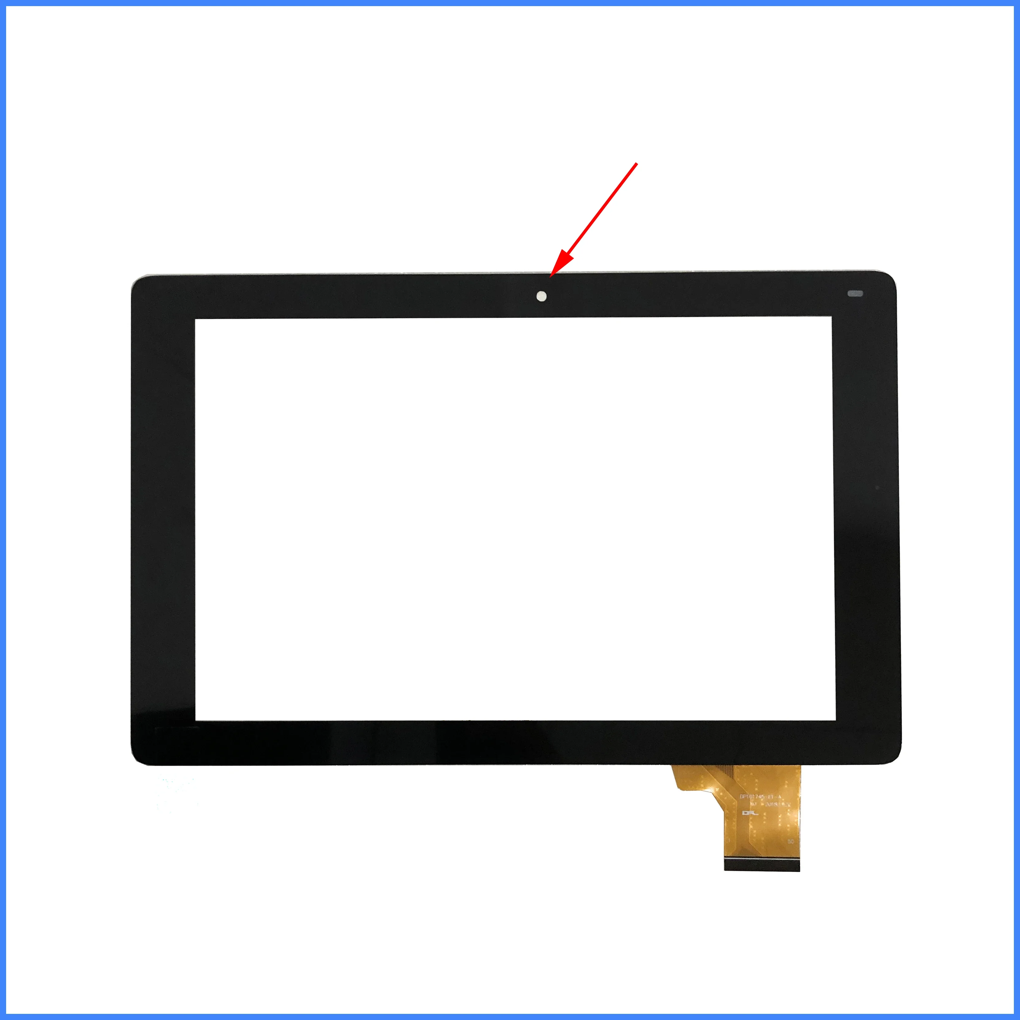 

New For 10.1inch P/N DP101745-F1-A Tablet PC Touch Panel Digitizer Sensor Replacement Kids Tab Repair Replacement DP101745-F1