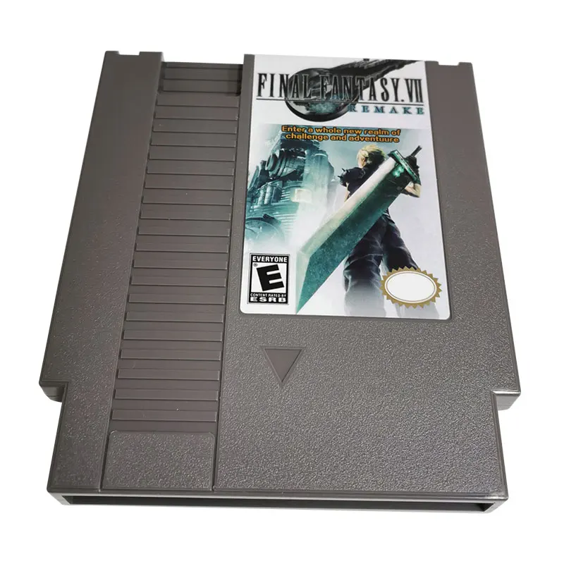 link 9 Final Fantasy VII  72 Pins Game Cartridge For 8 Bit Game Console