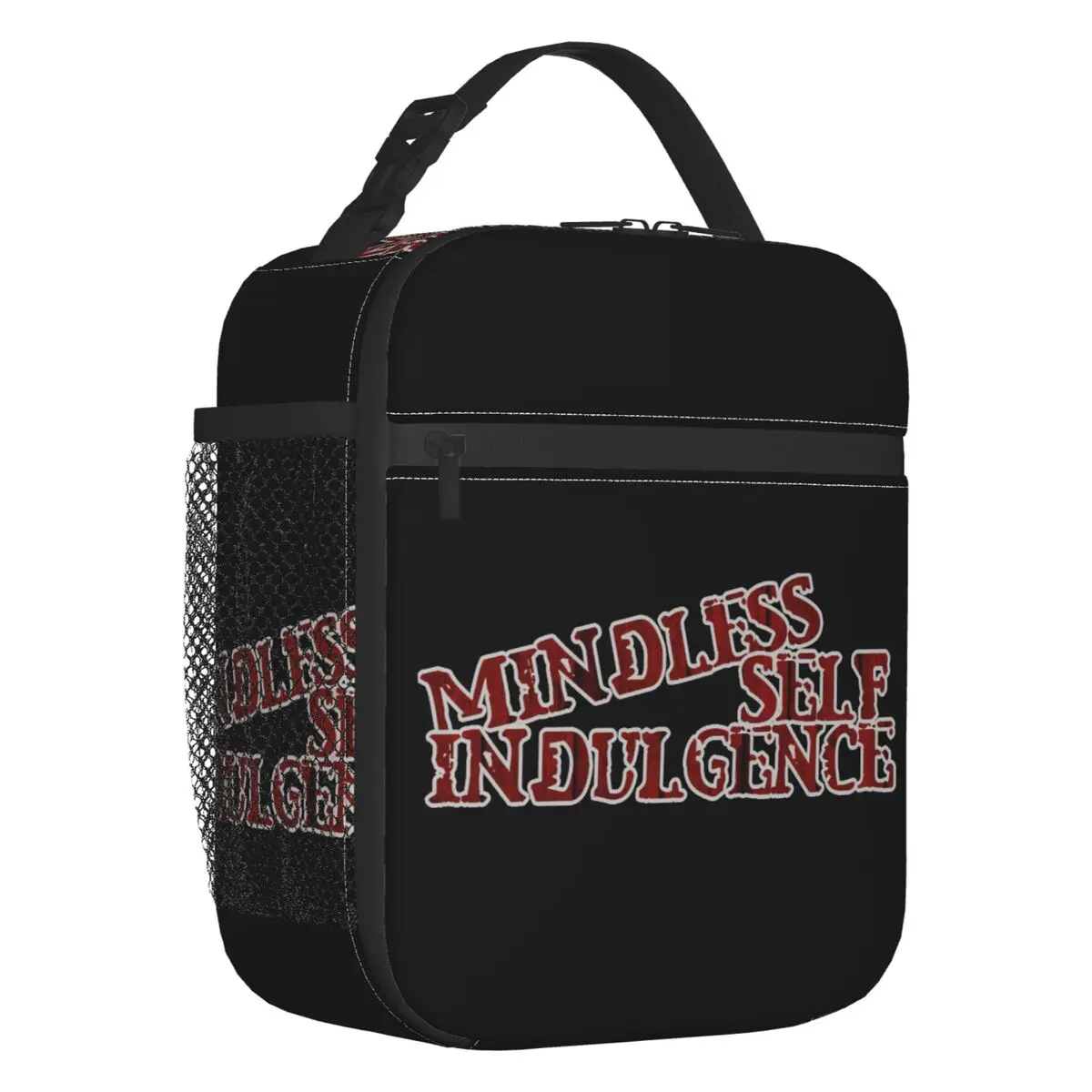 Custom Msi Mindless Hip Hop Punk Rock Self Indulgence Insulated Lunch Bags  Electro Resuable Thermal Cooler Bento Box