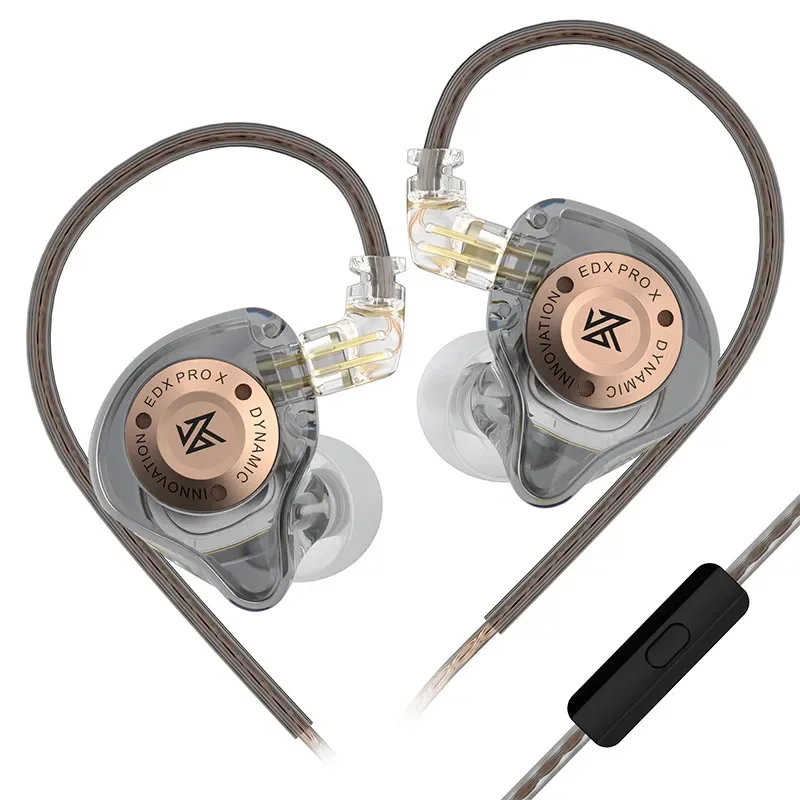 KZ EDX PRO X Dynamische Drive Oortelefoon HIFI Bass Oordopjes Sport Muziek Annuleren Headsets 2PIN Kabel KZ ZSTX ZSN PRO X EDC EDA ZVX