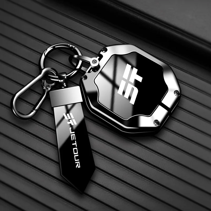 

Zinc Alloy Car Remote Key Fob Case Cover Protect Shell Bag For Chery Jetour X70 X70plus X70m X90plus X95pro Keychain Accessories