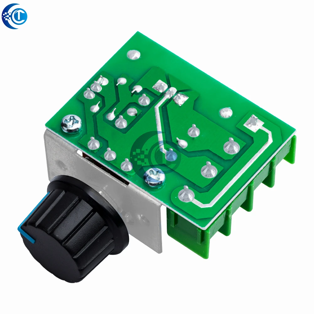 AC220V 2000W SCR Voltage Regulator Dimmer Module, Motor Speed & Temperature Control Board for Home Electronic DIY Project