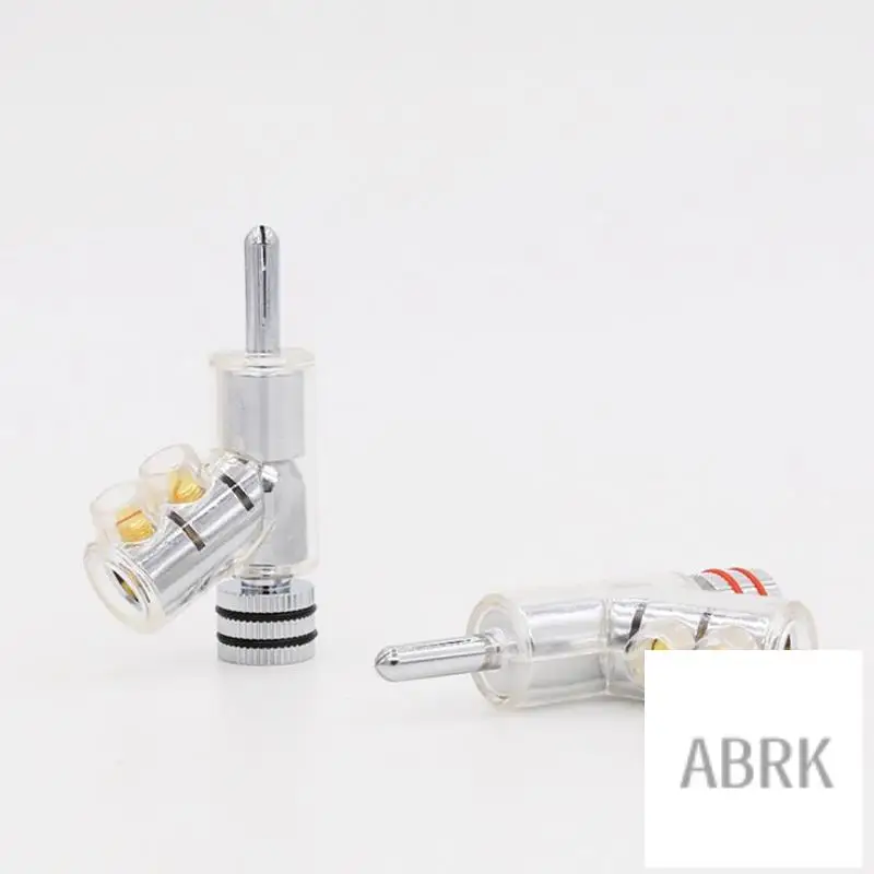 

BA1403 HIFI Hi-End родиевый запираемый кабель динамика разъем типа «банан» разъем провода динамика, 8 шт.