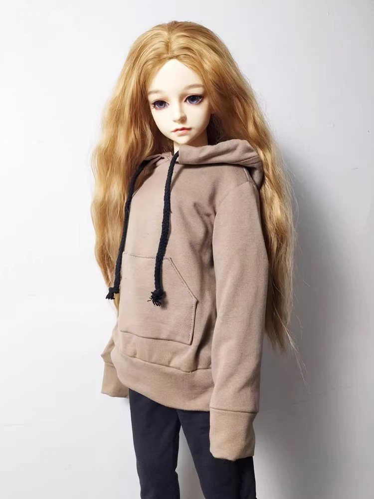 1/6 1/4 1/3 BJD Doll Pullover Style Hoodies Loose Sweatshirt Coat Model For Male Female Action Figure Dolls - view 6