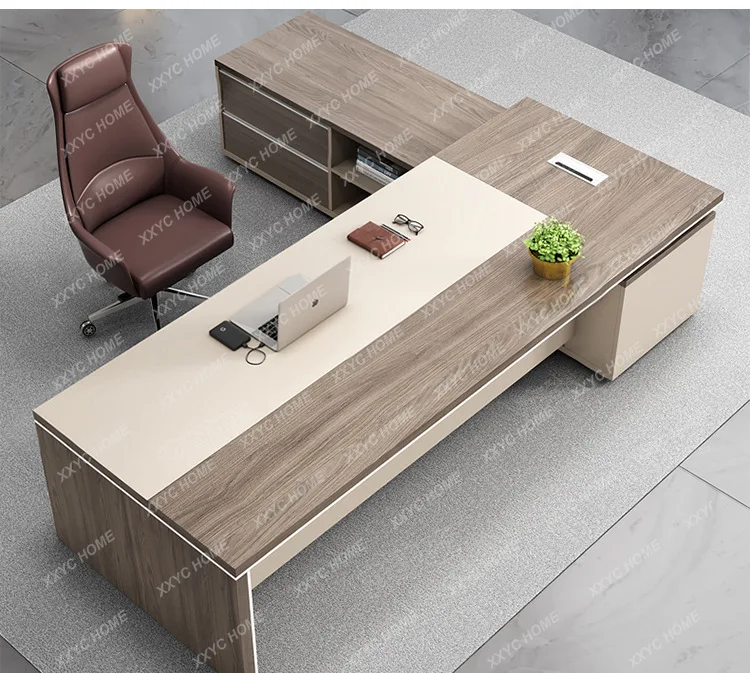 

Минималистичный современный офисный стол W Desk для руководителя/директора