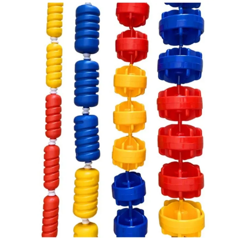Swimming Pool Lane Line Spiral Hexagonal Float Ball Dividing Line for Pool Lane Separation