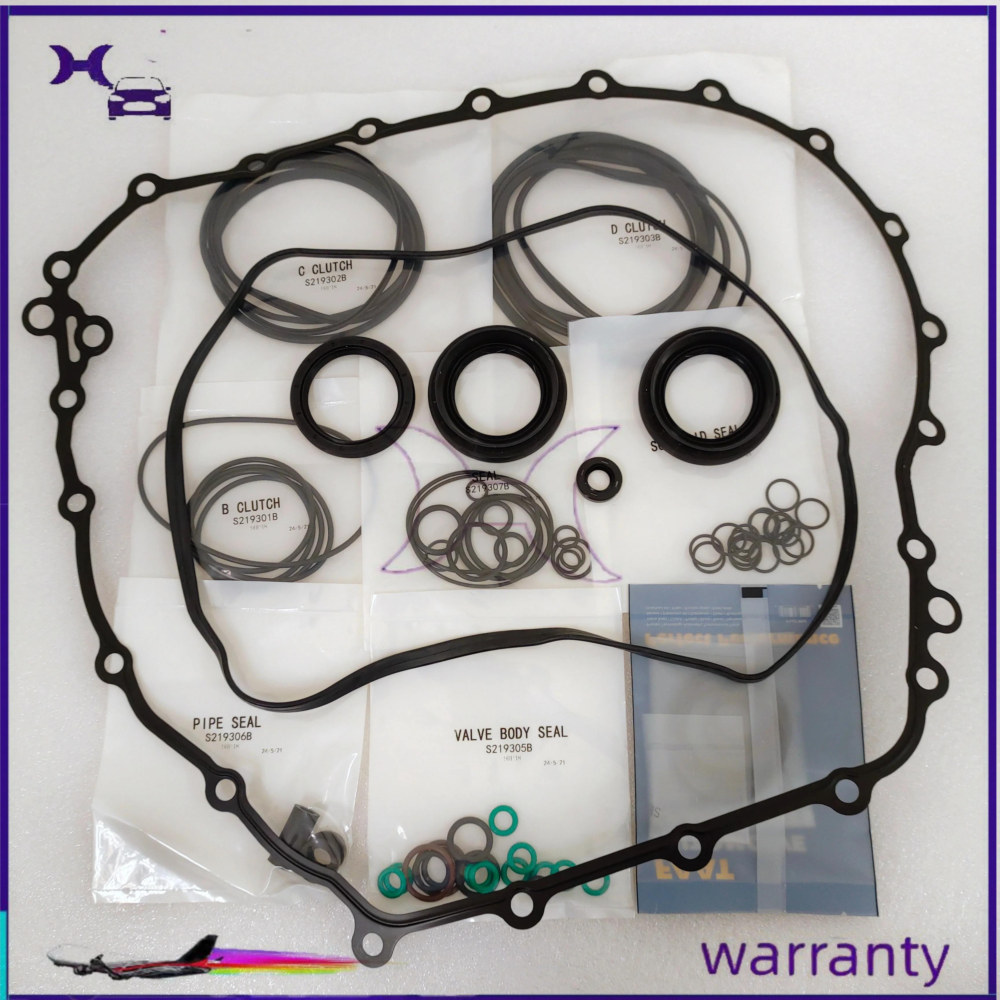 

9HP48 2WD Easy Rebuild Repair Kit Automatic Transmission Auto Parts For Land Rover Evoque 2.0L 2.2L, Grand Cherokee 2013-2016