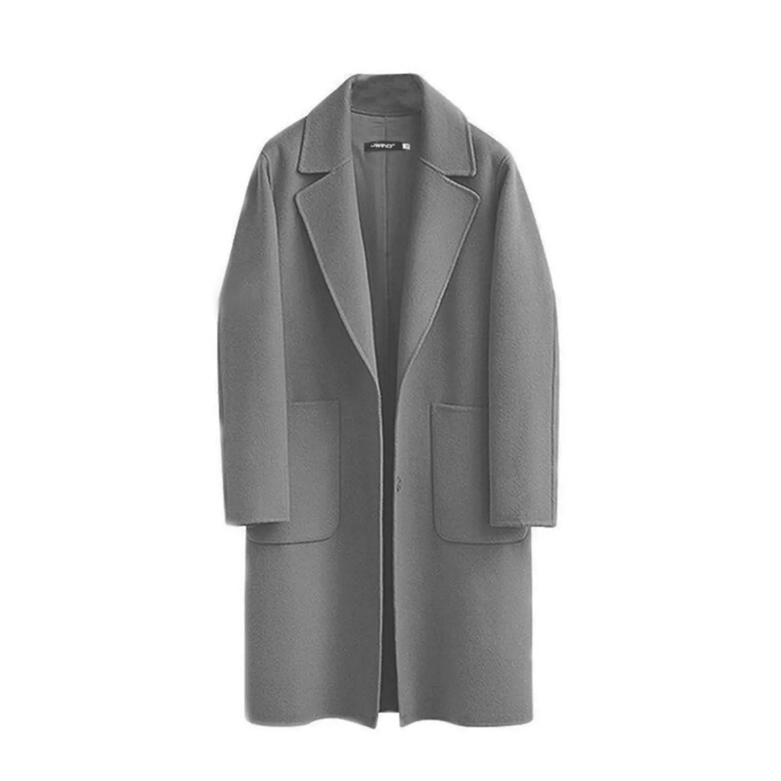 Women Winter Jacket Casual Overcoat Single Breasted Lapel Collar Long Jacket  For Women Formal Daily Party Ball