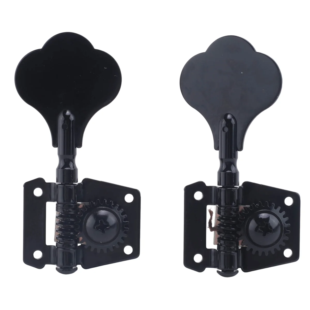 

4Pcs Guitar Tuning Pegs Electric Bass Tuner Peg Guitar Open Gear Tuning Pegs Machine Heads for Guitar Black-AA85