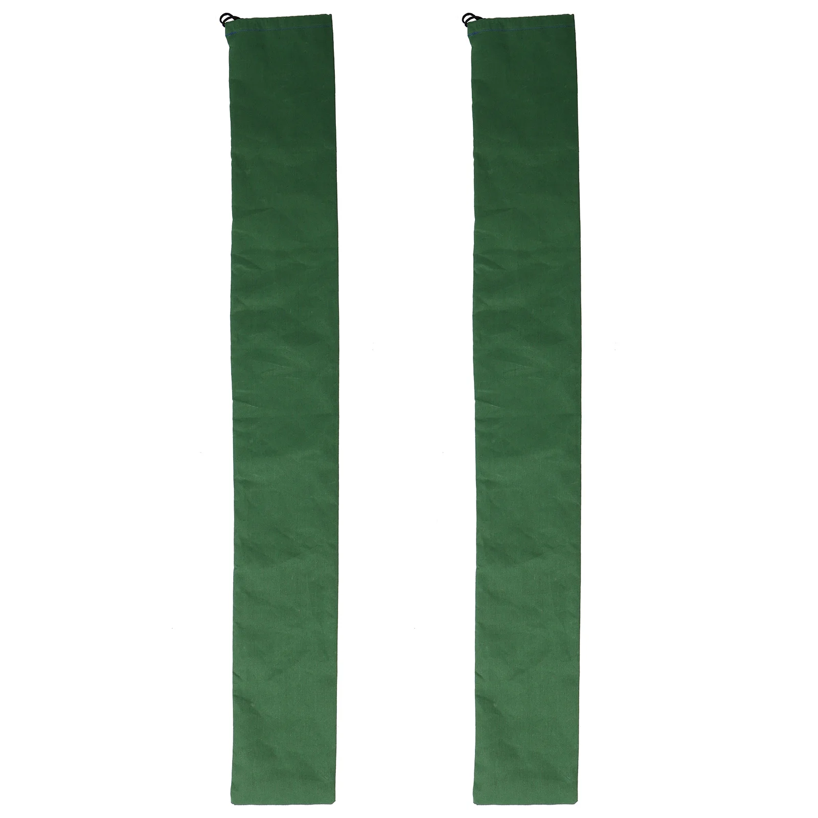 2 قطعة حواجز الفيضانات أكياس الرمل 5Ft قماش طويل لباب الطابق السفلي المرآب قابلة لإعادة الاستخدام سميكة أنبوب التحكم في الفيضانات مع شريط مرن