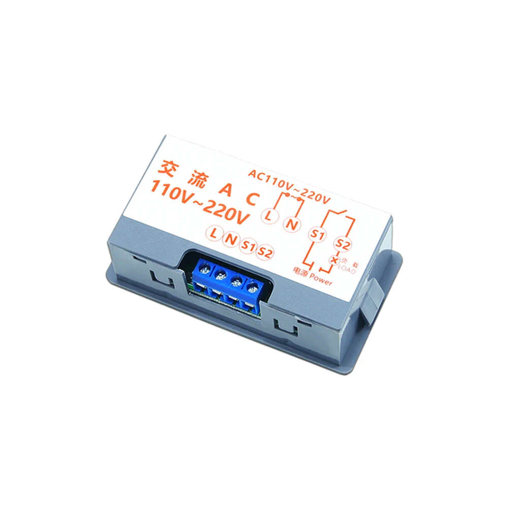 T3230 Verzögerungsrelais DC12V/24V AC110-220V Zyklisches Zeitverzögerungsrelais-Modul mit rotem und blauem Bandgehäuse – Detail 9