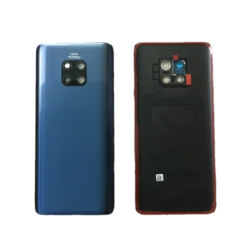 New Back Glass For Huawei Mate 20 Pro Back Battery Cover Panel Rear Door Housing Case with Camera Lens Replacement