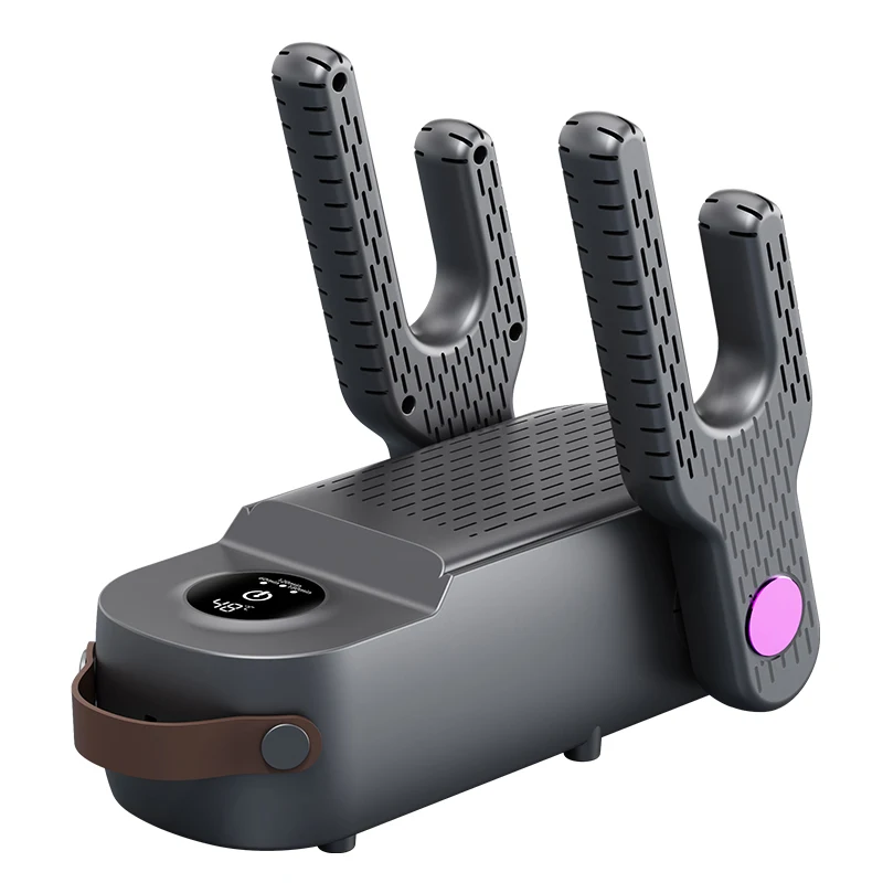 Sèche-chaussures électrique pliable 150W, Machine de séchage des odeurs, désodorisant, chaussettes, gants, chaussures humides, chauffage, sèche-bottes avec minuterie intelligente