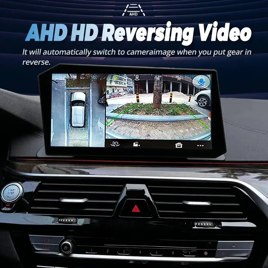 12.9" Android Screen  New Upgraded For BMW 5 Series F10 F11 F18 Car Radio Auto Stereo Carplay Navigation Multimedia Video Player - view 5