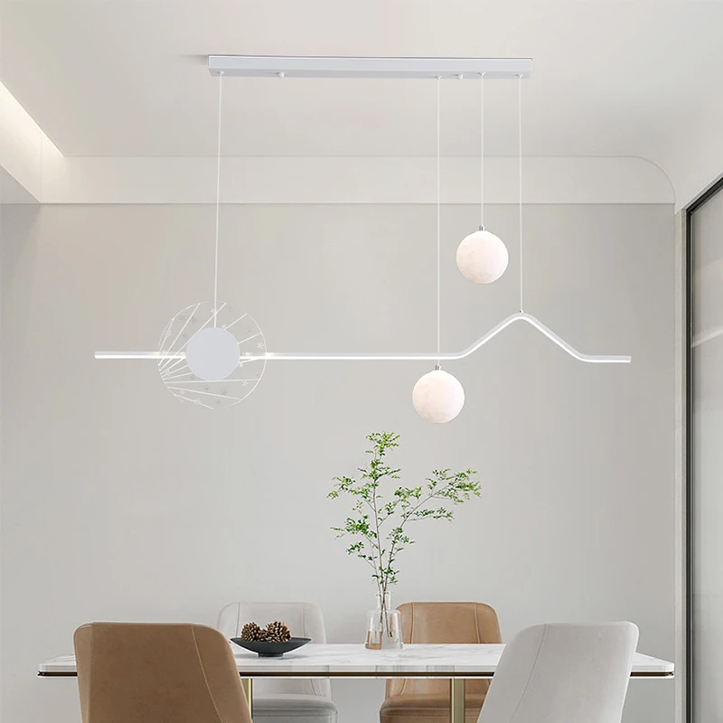 Lampes suspendues modernes à LED pour chambre à coucher, salle à manger, bar, salle d'étude, éclairage de bureau, éclairage intérieur, luminaire de décoration pour la maison