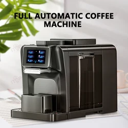 ITOP-cafetera AC-T6 totalmente automática, máquina de café expreso con tanque de leche refrigerado electrónico, 11 tipos