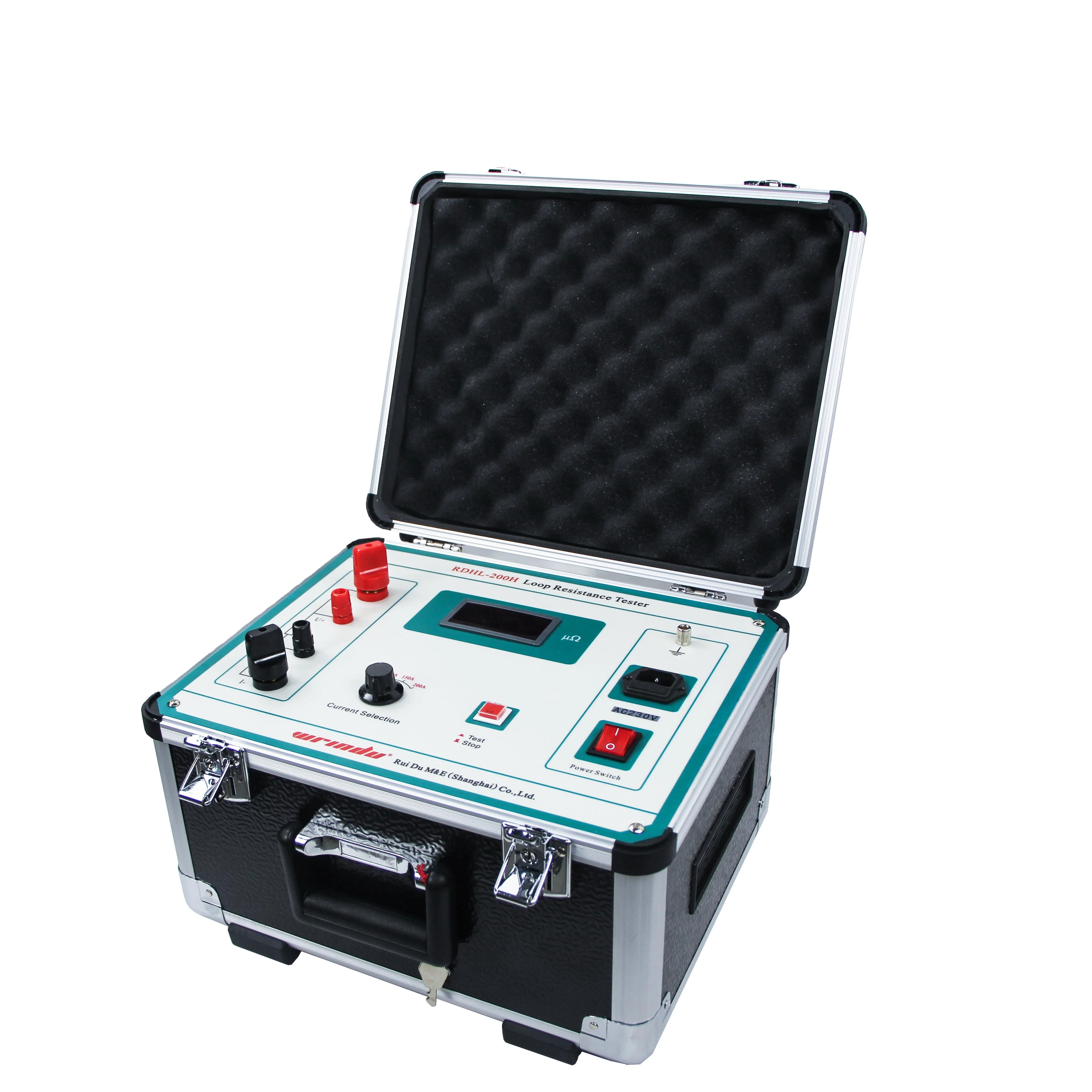 100A Digital Contact Resistance Meter Price Portable Circuit Breaker Loop Resistance toot