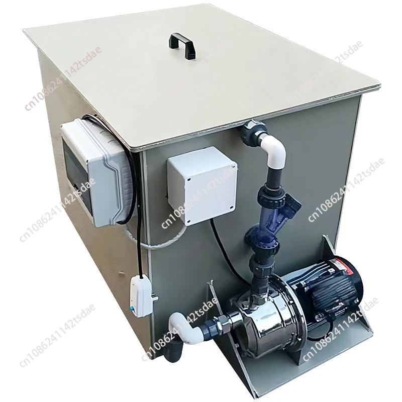 Filter fish stool separation rotary drum micro filter water circulation automatic backwash system equipment