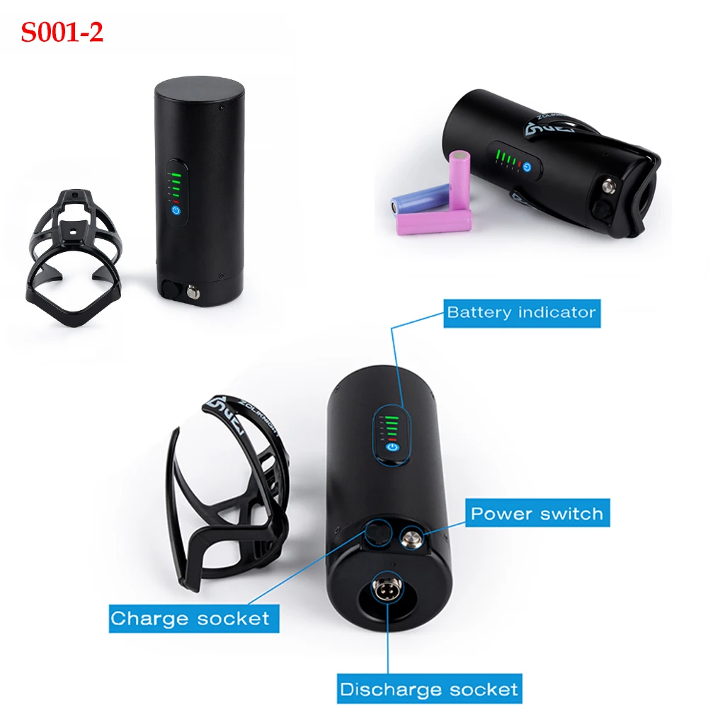 Flasche eBike Akku 36 V 10,5 Ah 48 V 7 Ah mit Marken 18650 Li-Ionen-Zellenpaket Bafang TSDZ2 750 W 500 W 350 W 250 W Mini-Batterien – Detail 12