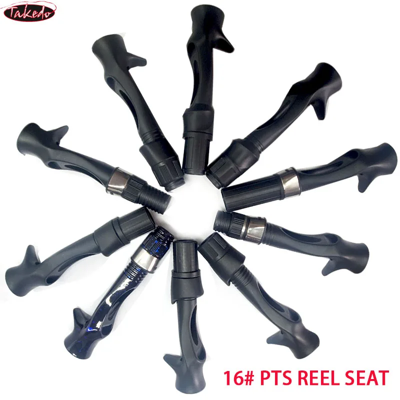 TAKEDO 16# PTS Reel Seat Casting Fishing Rods Wheel Seats Repair Assemble Components DIY  Accessory Carp Rod Buildings