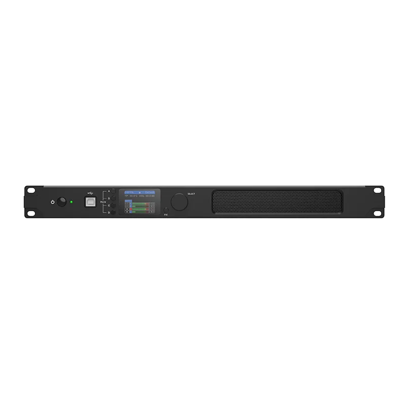 High-frequency Power Amplifier Professional Version 1200 Watts, High Quality, D-class Audio Power Amplifier for Home Theater Use