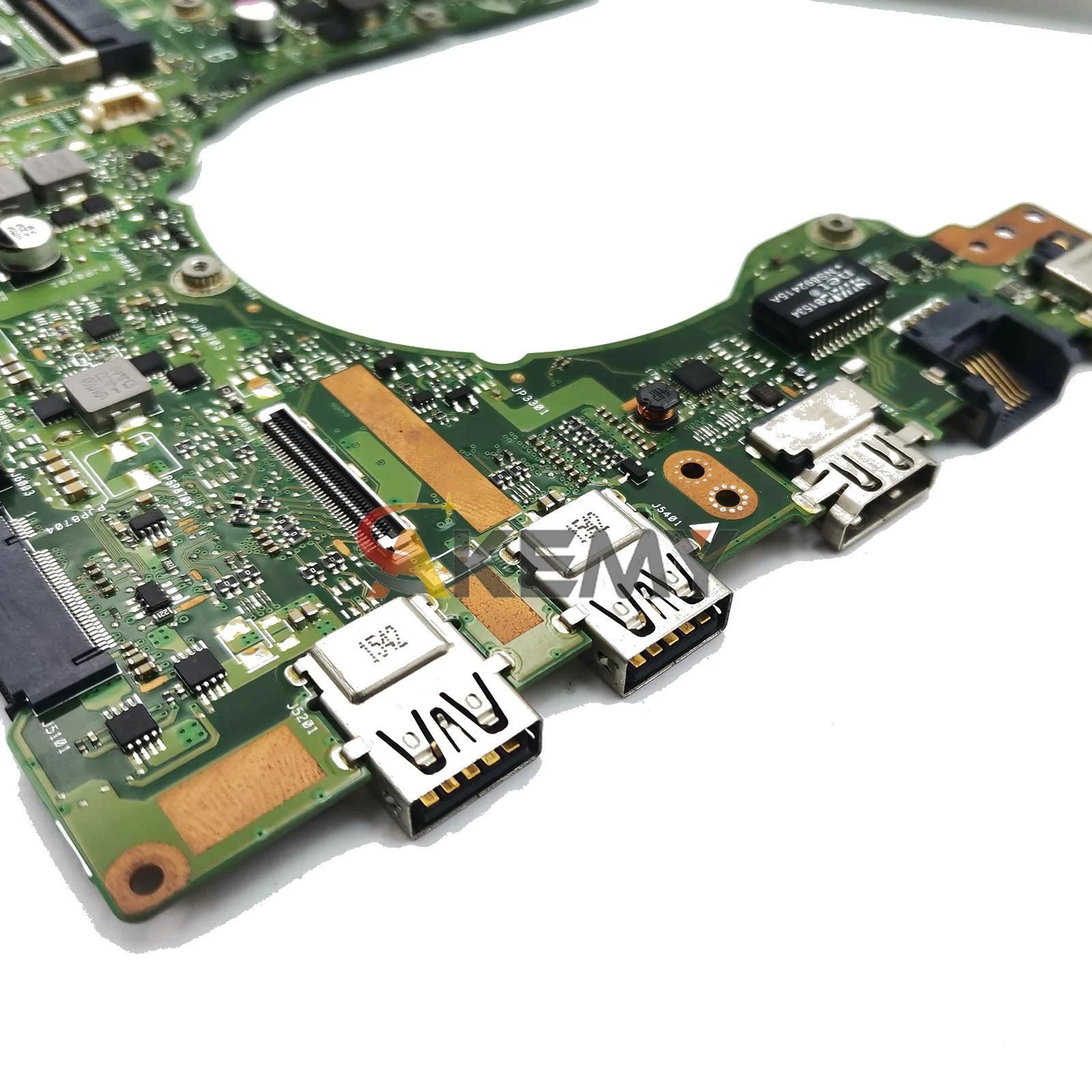 Placa-mãe para laptop K501UX, placa principal para ASUS VivoBook K501UW A501U U5000 K501UWK K501U K501UQ K501UX K501UXM K501UB I3 I5 I7 CPU