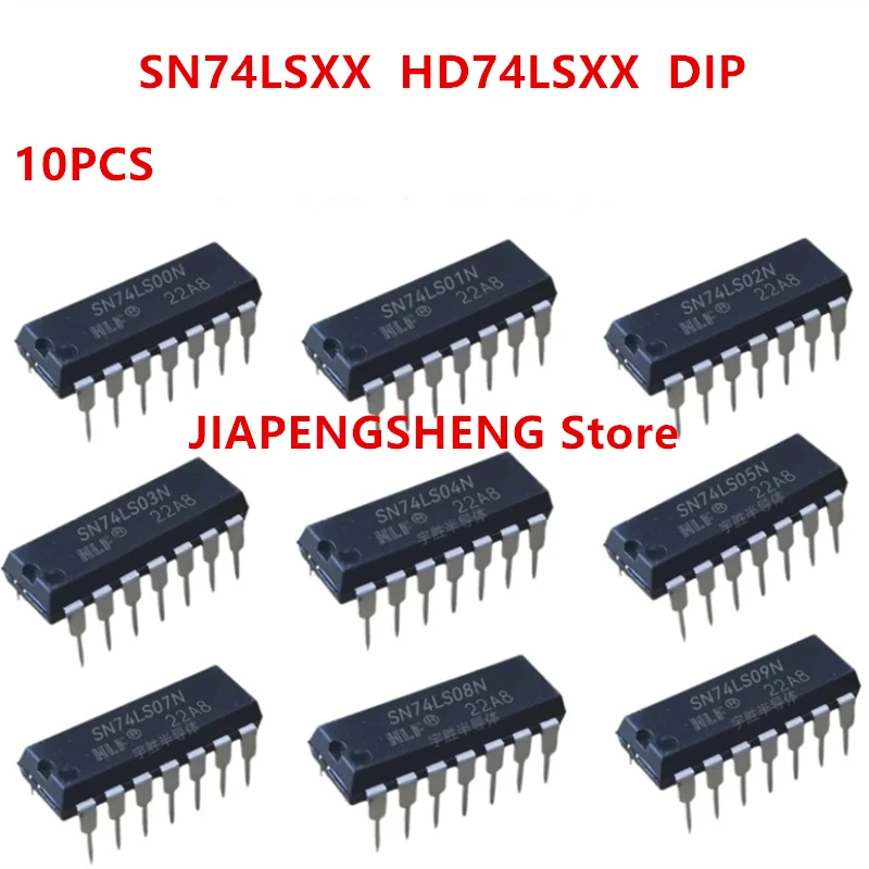 Ponto original DIP14, DM74LS12N, SN74LS12N, HD74LS12P, M74LS12P, 10 PCes