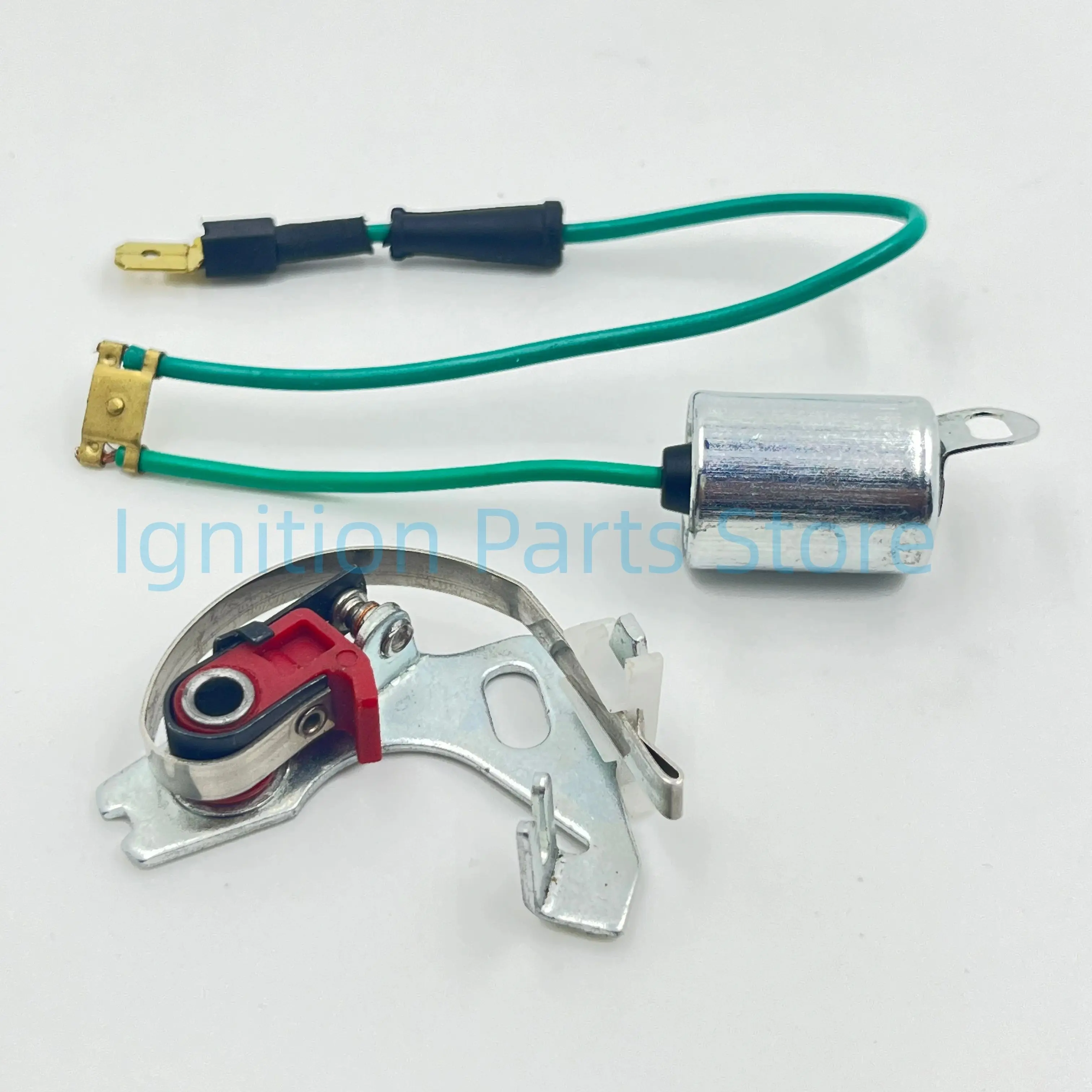 Ignition Contact Point & Condenser Set for Lucas 25D4 43D 45D Ignition Tune Up Kit Fit Austin Morris MG Triumph Classic Car