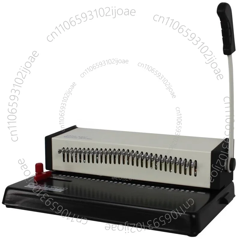 H3018 Wire Binding Machine Ring Binding Punch Card Machine A4 30hole Manual Punching Machine 18 Sheets Punching Capacity