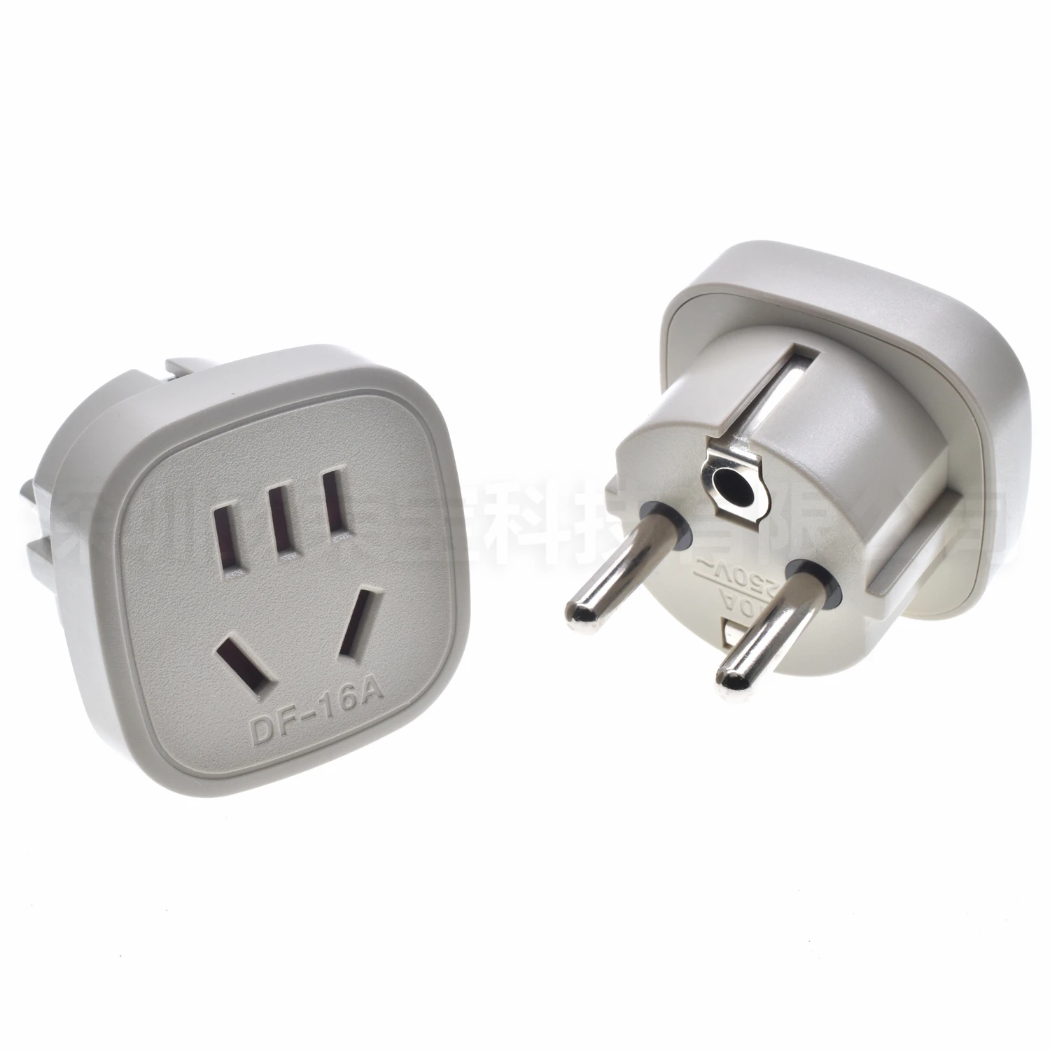 US AU to EU Plug Adapter Type-I Type-A to Type-F Power Converter Australia China to Schuko European Travel France Korean Russia