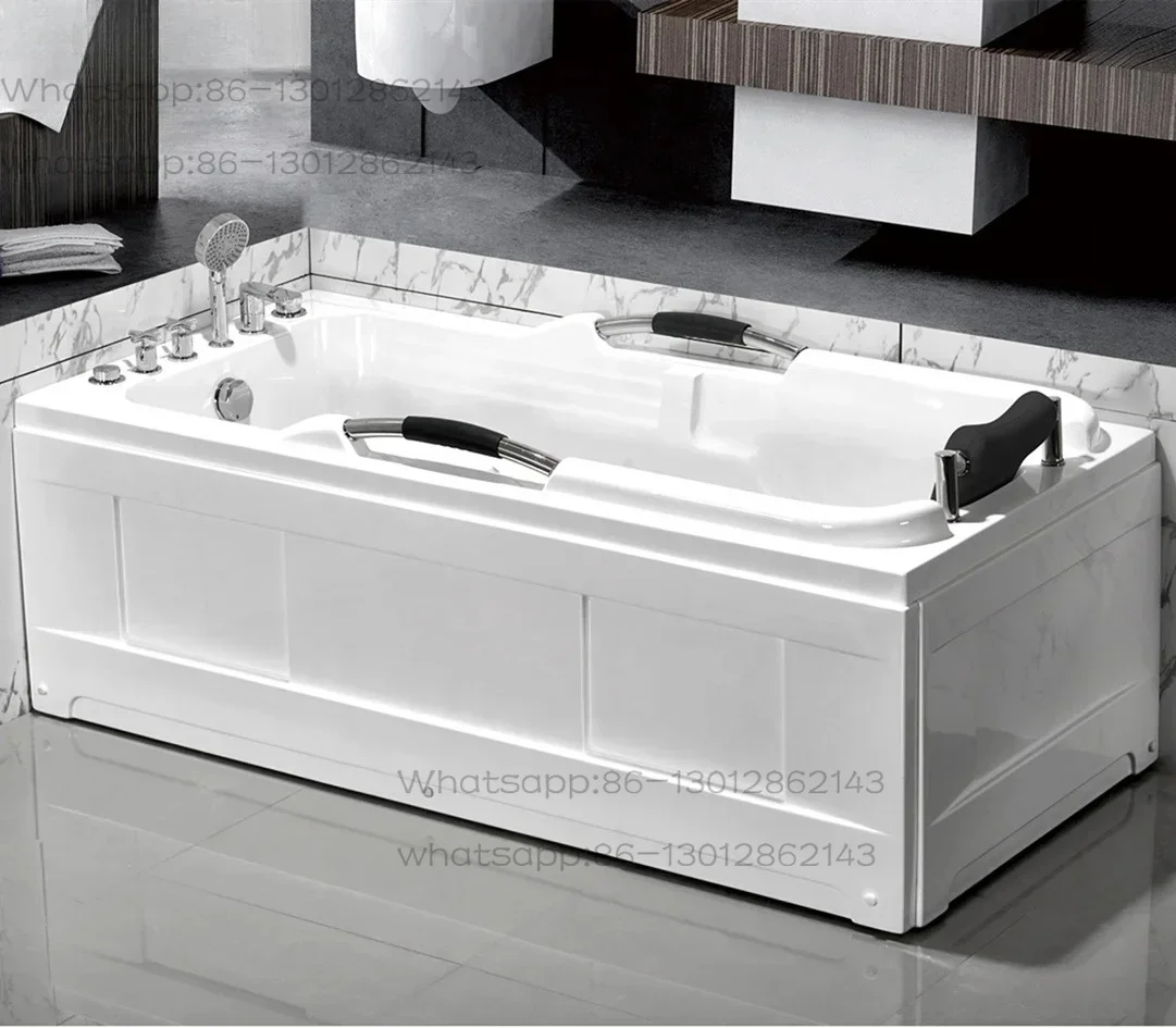 Smart Soaking Tub 2 Person ABS Corner Freestanding Massage Bathtubs with Jet