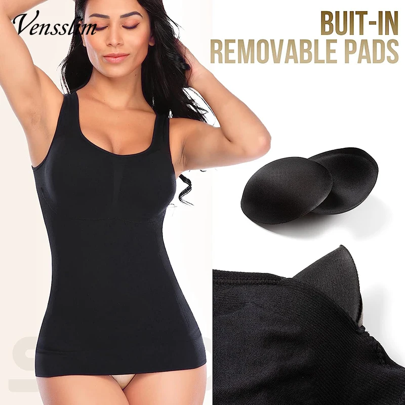 Slim Up Lift Plus Size Bra Tank Top Women Body Shaper Removable Body Shapers Underwear Slimming Corset Shapewear Sexy Shapers