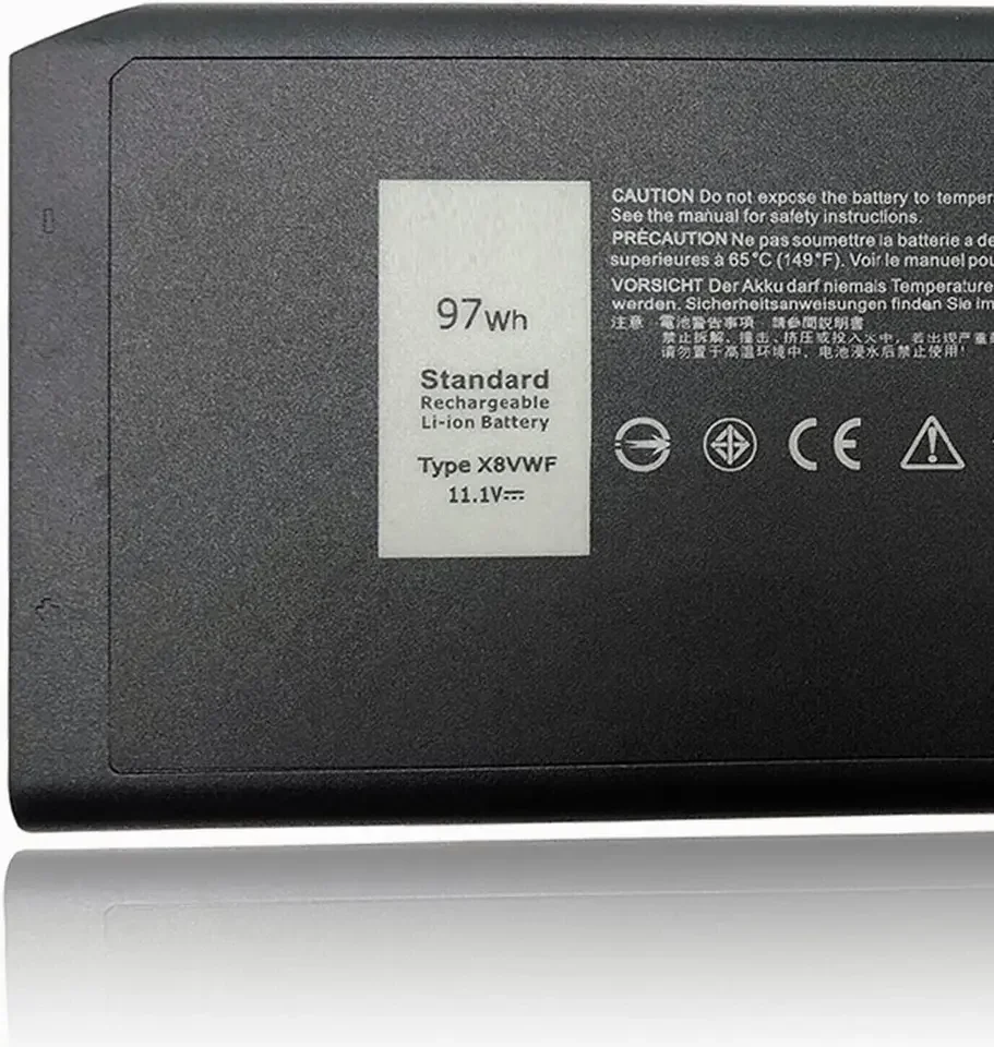 Imagem -04 - Bateria do Portátil para Dell Latitude 14 E5405 5405 E7404 7404 4xkn5 Vcwgn 09fn4 97wh X8vwf Notebook Novo X8vwf