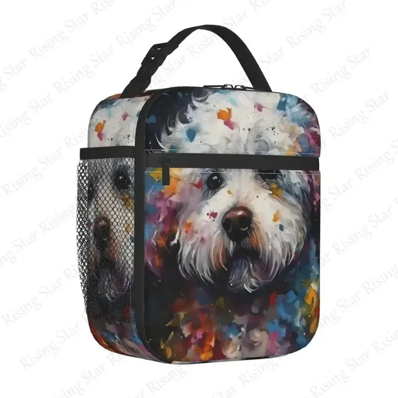 Lunch Bag insulated bag student thickened waterproof Bento Outdoor Travel Ice Pack Picnic Bag Travel dog Cute German Shepherd