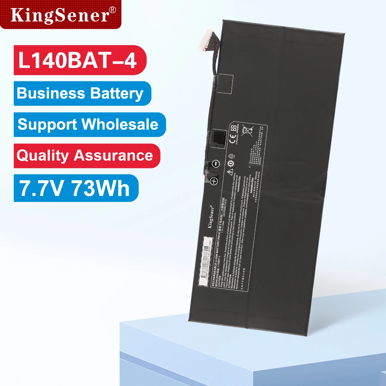 KingSener L140BAT-2 Battery For Thunderobot 911 MixBook Air,For GigabyteRC14,L140BAT-4 Battery For Metabox ns50mu 2ICP5/50/112-2