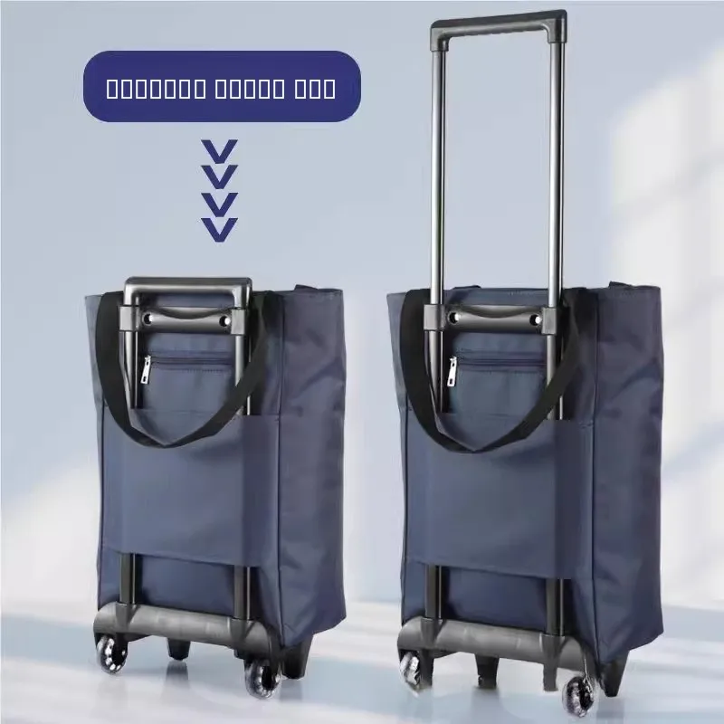 

Portable op Cart Vegetable Bung Car Hand Pullable Staing Dual-Purpose Household Storage Utili Cart